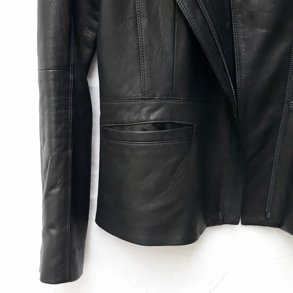 Theory ford enora leather jacket - Picture 8 of 14